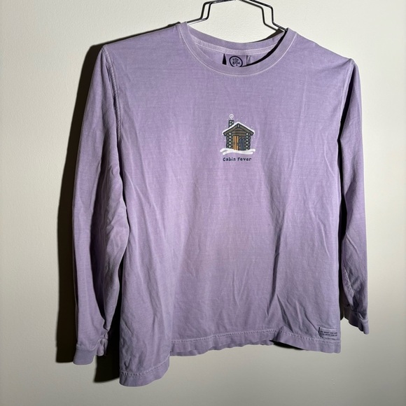 Life Is Good Cabin Fever Long Sleeve Tee - Picture 2 of 7